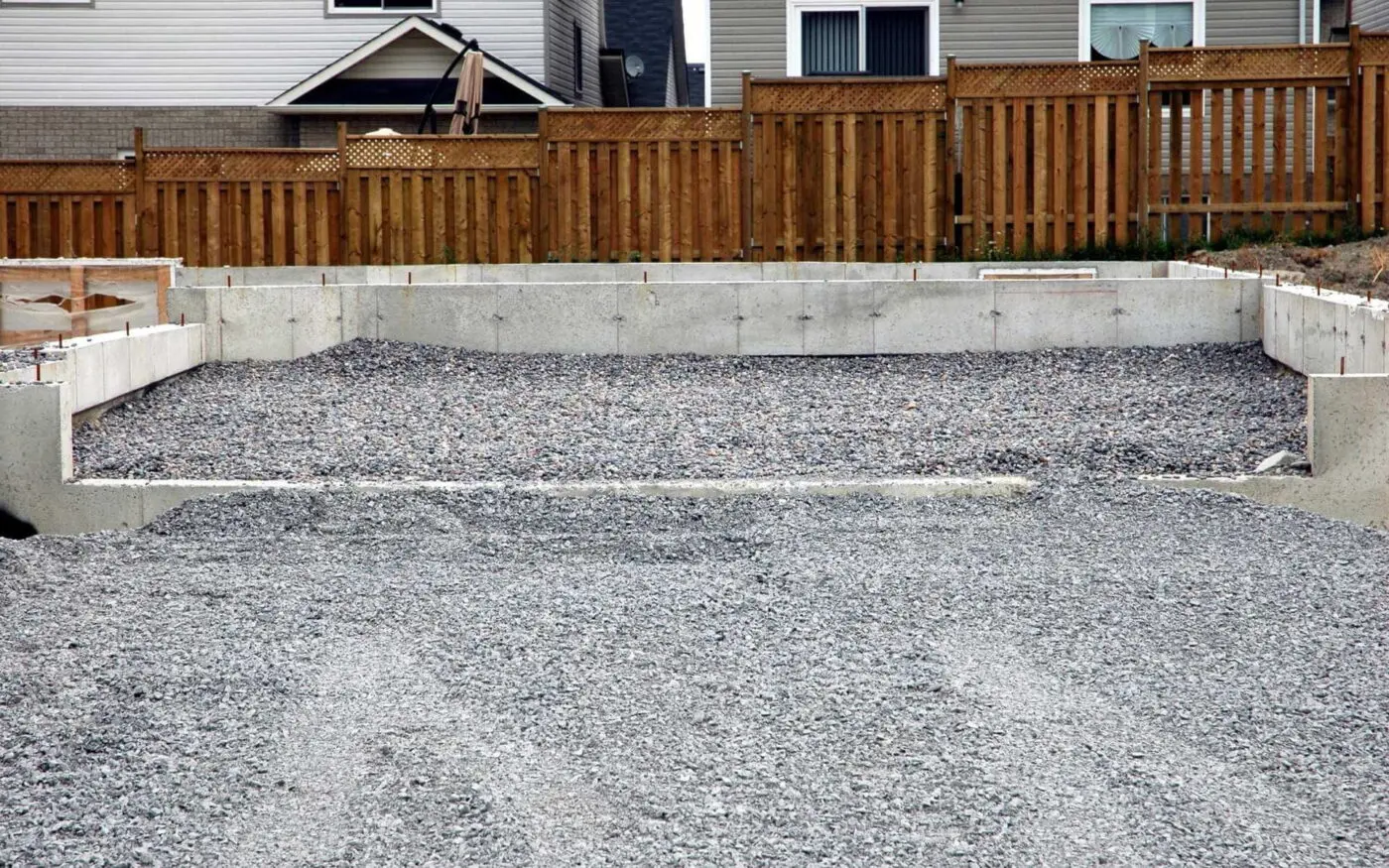 ground prep for a garage foundation and footer to be laid in Reno NV